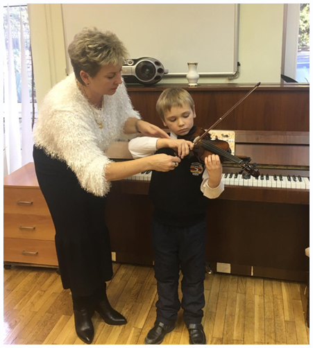 Обучение ребенка игре на скрипке